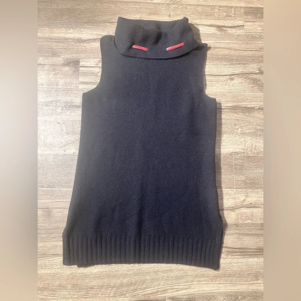 Elegant black Women's Sweater 100% CASHMERE. - Picture 9 of 14